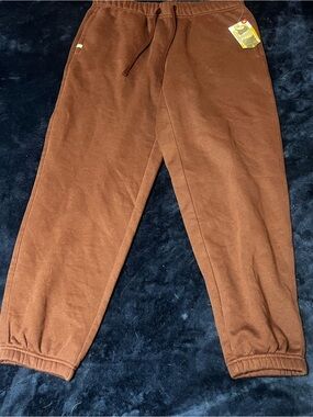 Cozy Maroon Jogger Sweatpants